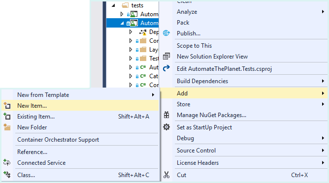 Project templates